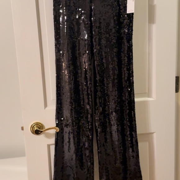 Good American Black Sequin Party Pant - Picture 6 of 12